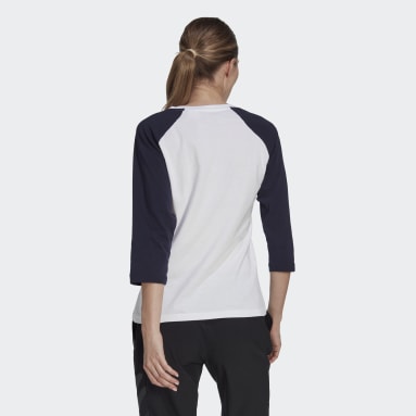 Frauen Five Ten Five Ten Graphic 3/4 Sleeve T-Shirt Weiß