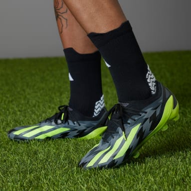 Botas de Futebol X Crazyfast Injection.1 – Piso firme Preto Futebol