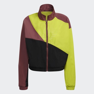 Campera Deportiva Adicolor Colorblock Negro Mujer Originals