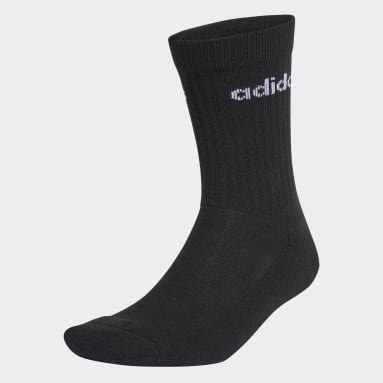 Sportswear Black Half-Cushioned Crew Socks 3 Pairs