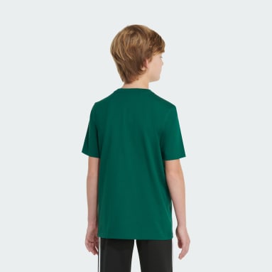Youth Training Green ESSENTIAL EMB LOGO TEE