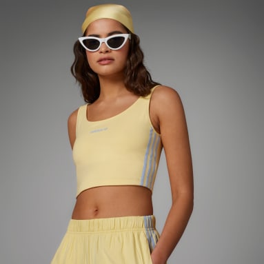Women originals Yellow Island Club 크롭 탱크