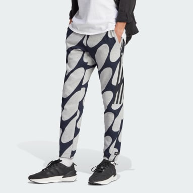 Pantalón Marimekko Sportswear Future Icons 3 Rayas Gris Hombre Sportswear