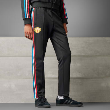 Men's Sportswear Black Manchester United Stone Roses Originals Pants