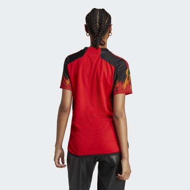 Ženy Fotbal červená Domácí dres Belgium 22