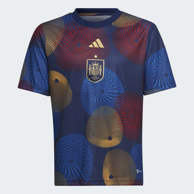 Boys Football Blue Spain Pre-Match Jersey