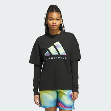 adidas BASKETBALL GEOTHERMAL LOGO TEE