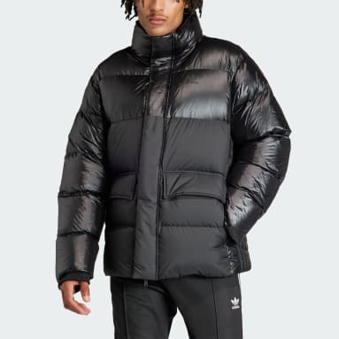 Veste En Coton Mélangé Droite Wonbei Black Adidas - Homme