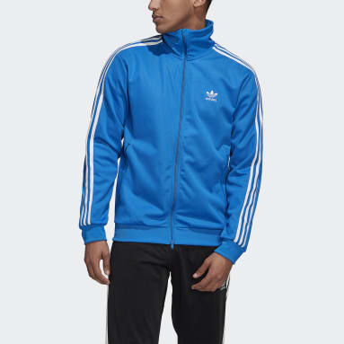 Campera Deportiva Adicolor Classics Beckenbauer Primeblue Azul Hombre Originals