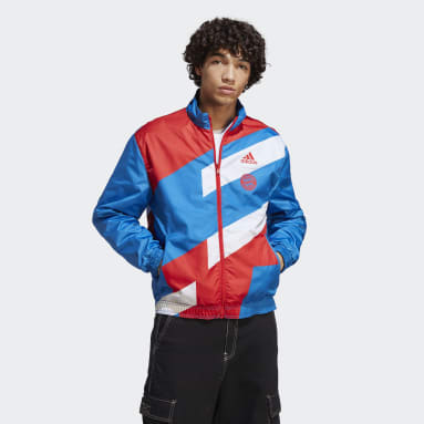 Chaqueta adidas originals azul hombre on sale