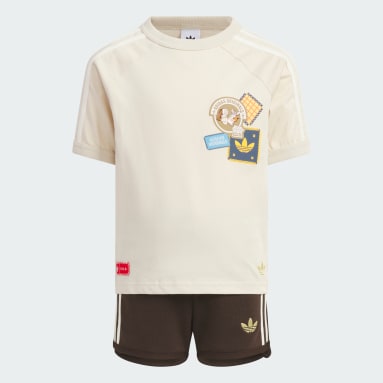 เสื้อและกางเกงผ้าถัก ORIGINALS สำหรับเด็กเล็ก