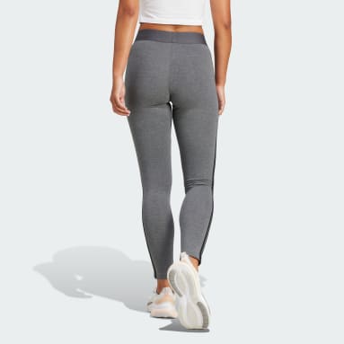 Leggings 3-Stripes LOUNGEWEAR Essentials Cinzento Mulher Sportswear