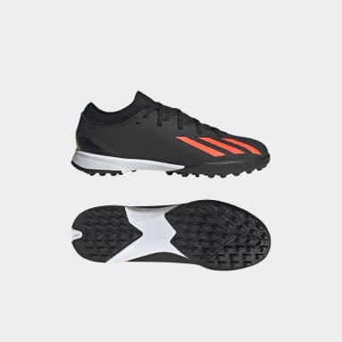 Children Soccer Black X Speedportal.3 Turf Soccer Shoes