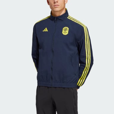 Männer Fußball Nashville SC Anthem Jacke Blau
