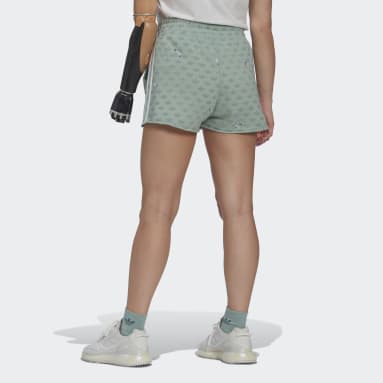 Shorts Stitch adidas x Disney Verde Mujer Originals