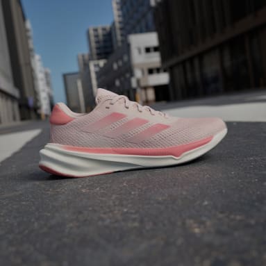Adidas pink training shoes deals