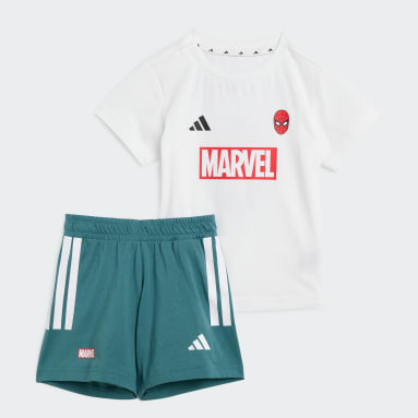 ชุดเสื้อยืดและกางเกงสำหรับเด็ก Marvel Spider-Man