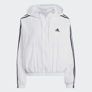 Essentials 3-Stripes Woven Windbreaker