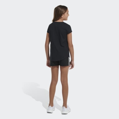 Youth Training Black Short Sleeve Essential Tee 23