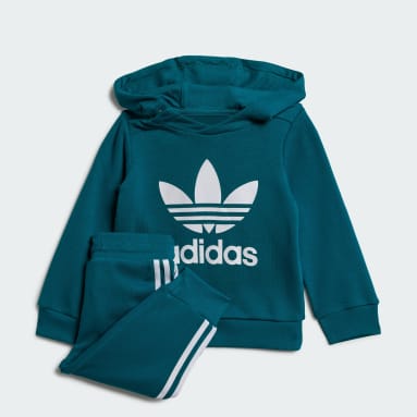 Conjunto com Capuz Adicolor – Criança