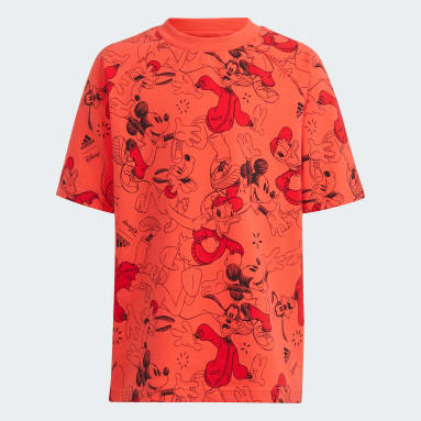 Kinderen Sportswear rood adidas x Disney Mickey Mouse T-shirt
