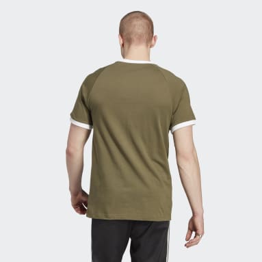 Mænd Originals Grøn Adicolor Classics 3-Stripes T-shirt