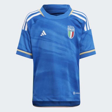 Mini kit domicile Italie 23 Bleu Enfants Football