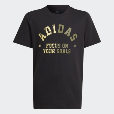 T-shirt graphique Noir Enfants Sportswear