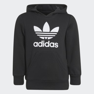 Conjunto com Capuz Adicolor Preto Criança Originals