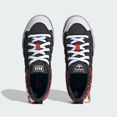 Chaussure compensée adidas Originals x Disney 101 Dalmatiens Nizza Enfants noir Adolescents 8-16 Years Originals