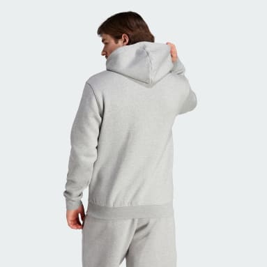 Sudadera con capucha Trefoil Essentials Gris Hombre Originals