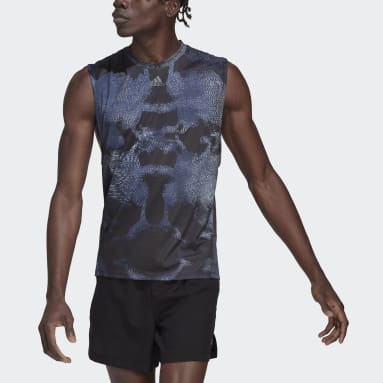 Débardeur à imprimé intégral HIIT Training multicolore Hommes Entraînement