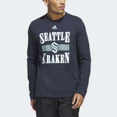 2020-21 Inaugural Season Seattle Kraken USA 50 White Jersey Adidas