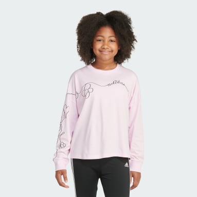 Girls Long Sleeve Shirt - Pink