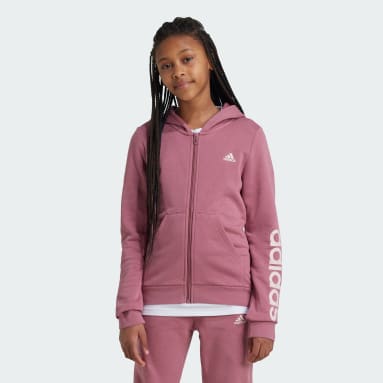 Felpa con cappuccio Essentials Linear Logo Full-Zip