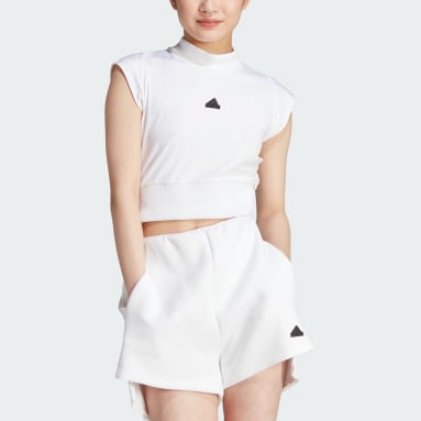 Ženy Sportswear biela Tričko adidas Z.N.E.