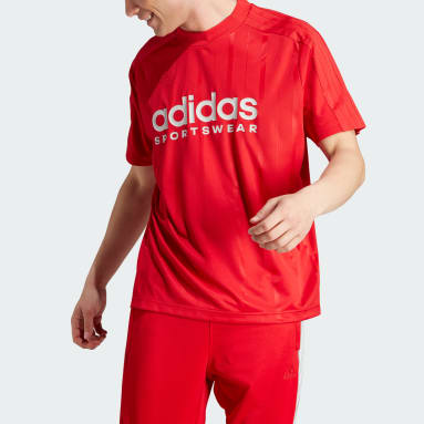 Camiseta Tiro Rojo Hombre Sportswear
