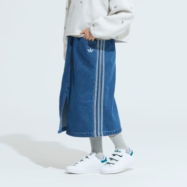 adidas アディダス　再構築　ロングスカート　デニム　平成ギャル　グランジ デニムスカート - オリジナルス【アディダス公式】