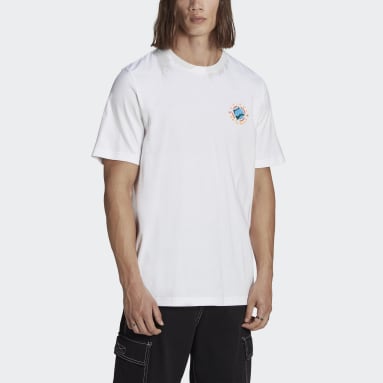 Men Originals White Wander Hour Short Sleeve Tee