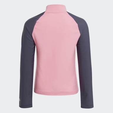 Remera adidas x Disney Moana Rashguard Rosa Niño Sportswear