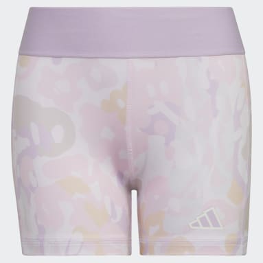 Youth Training White AOP TECHFIT SHORT