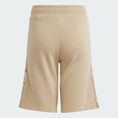 Barn Originals Beige Camo Shorts