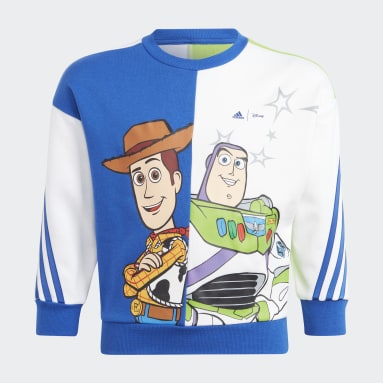 Αγόρια Sportswear Μπλε adidas x Disney Toy Story Crew Sweatshirt