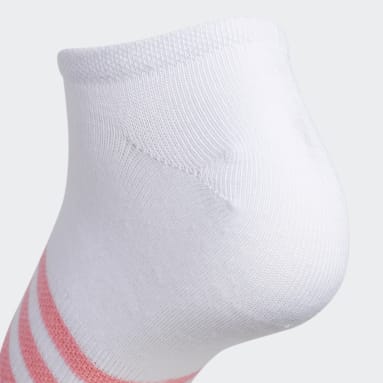 Women's Training White Superlite No-Show Socks 6 Pairs