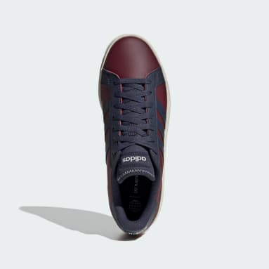 Tenis Grand Court Base 2.0 Granate Hombre Sportswear