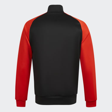 Campera 3 Tiras River Plate Negro Hombre Fútbol