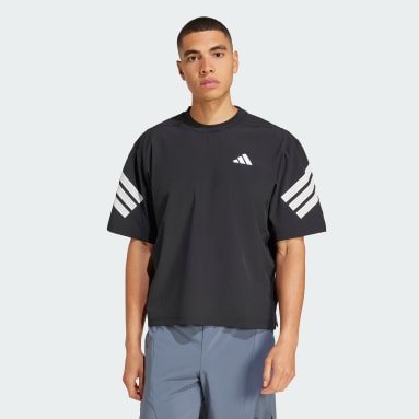 Haut large toile 3 bandes Gym+