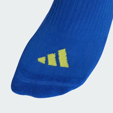 PACOTE COM TRÊS PARES DE MEIAS TRÊS LISTRAS SPORTSWEAR COM AMORTECIMENTO