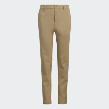 Youth 8-16 Years Golf Beige Golf Pants