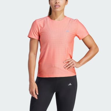 T-shirt de running X-City Running HEAT.RDY Orange Femmes Course